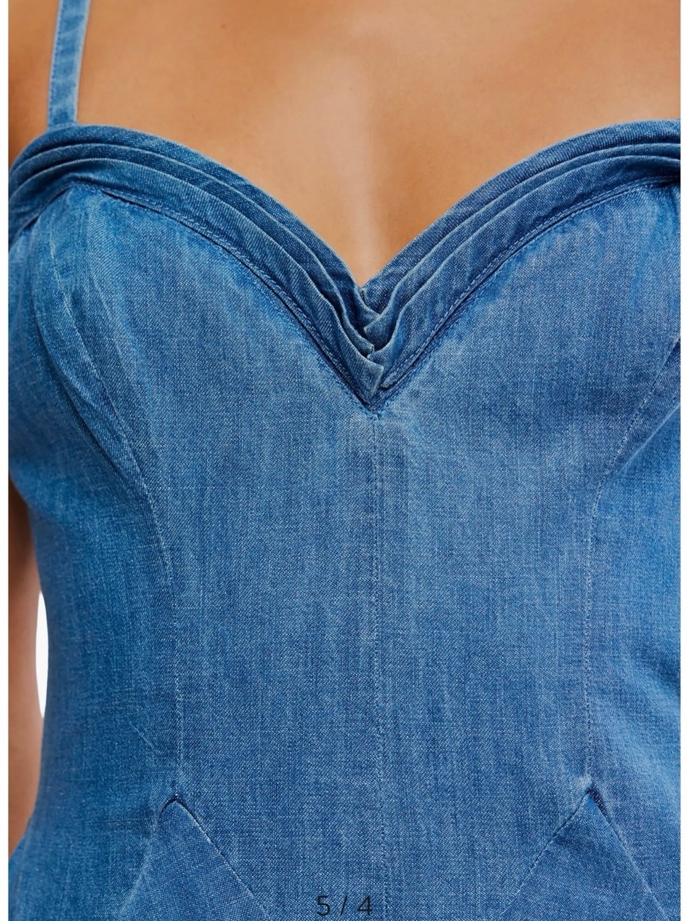 NWT Free people Another Season Denim Midi Dress - Picture 3 of 8